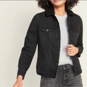Old navy Sherpa denim jacket